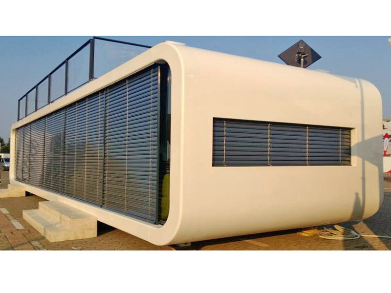Pre-assembled Futuristic Pod Homes customizations from Algeria