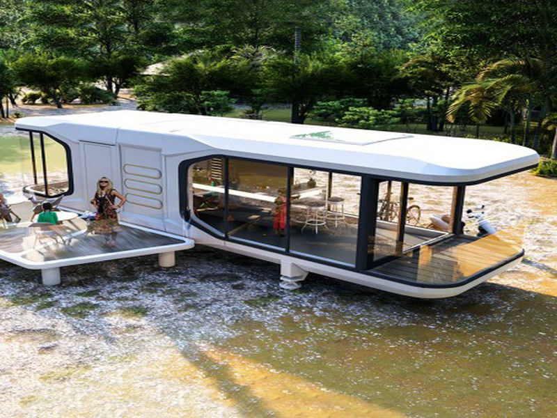 Expandable prefab house tiny portfolios with lease to own options from Taiwan