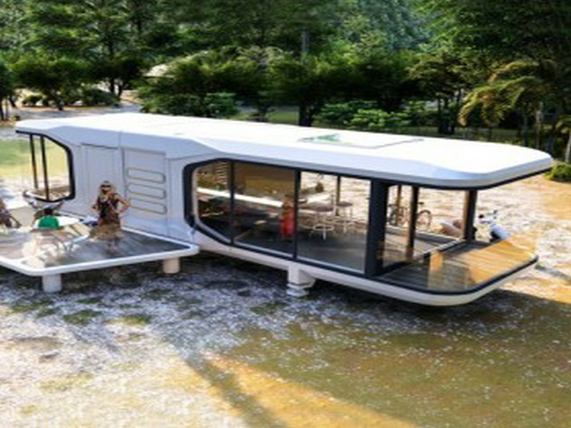 Luxury 3 bedroom container homes for Amazonian rainforests