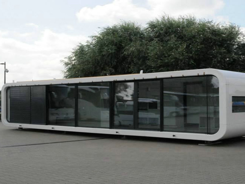 Stackable Luxury Capsule Suites with Dutch environmental tech systems