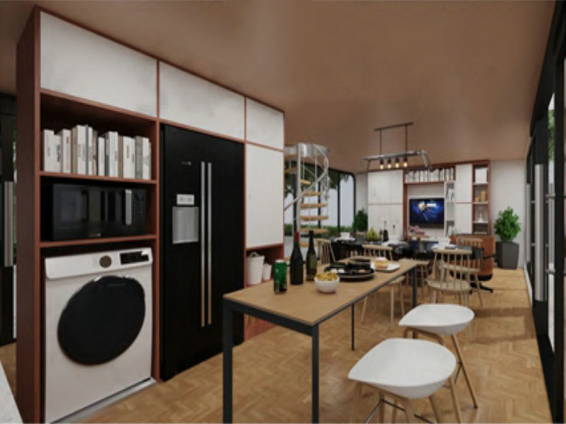 Personalized Urban Capsule Apartments features for island getaways in Tajikistan