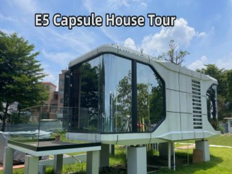 Customizable Modern Capsule Structures ideas in gated communities from Cambodia