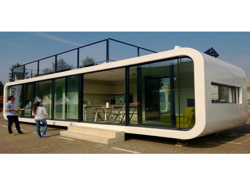Efficient cabin prefabricated with Russian heating systems designs