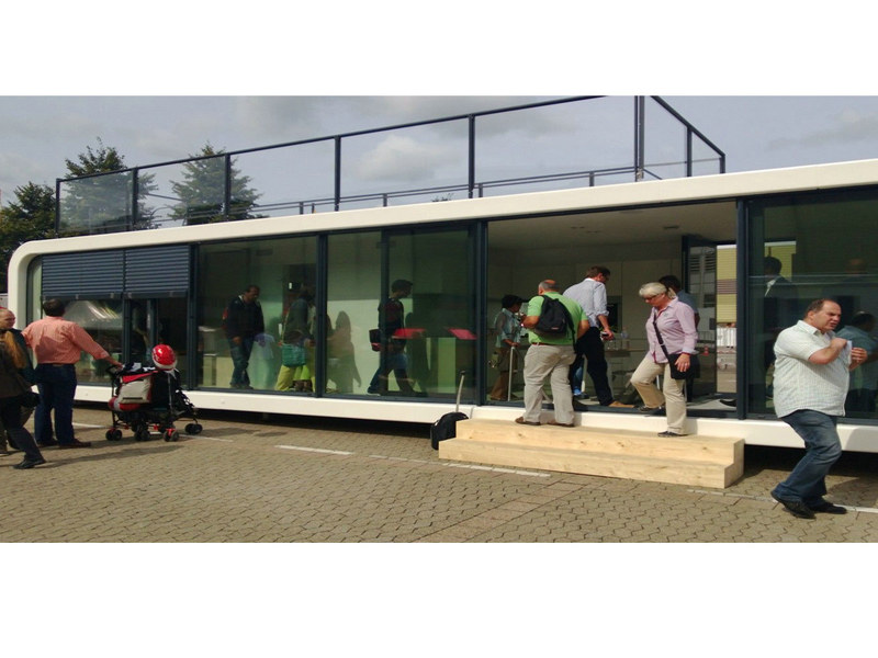 Accessible Capsule Housing Solutions with panoramic glass walls in Portugal