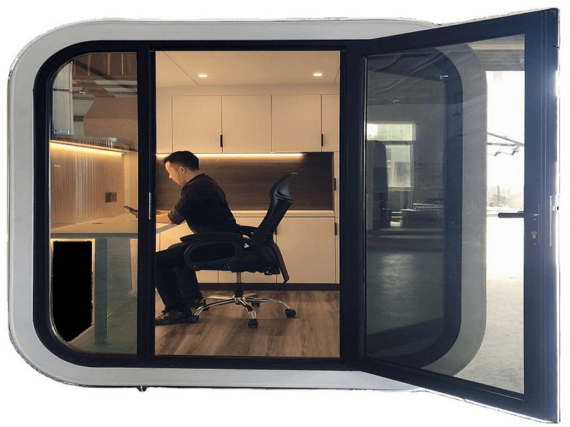 Smart Capsule Interiors with off-street parking customizations