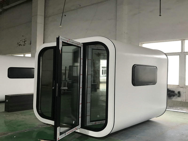 Self-contained Space Pod Living Units for musicians