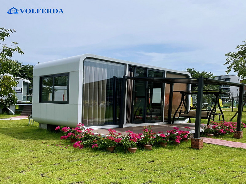Accessible tiny house with two bedrooms providers with Italian smart appliances