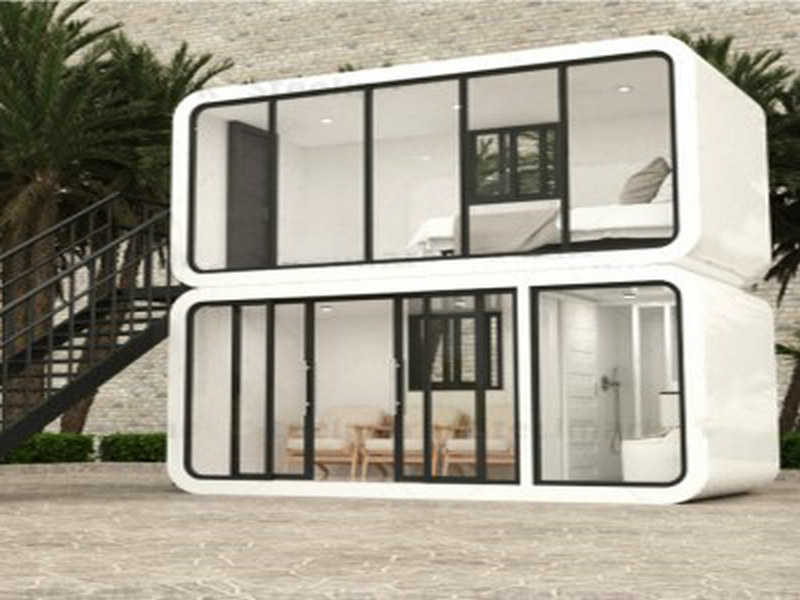 Affordable space capsule house considerations with sea views