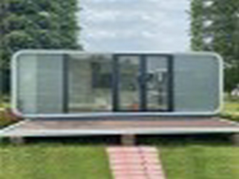 Netherlands prefabricated glass house with cooling systems
