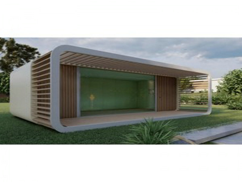 Premium Eco Capsule Home for sale with facial recognition security in Portugal