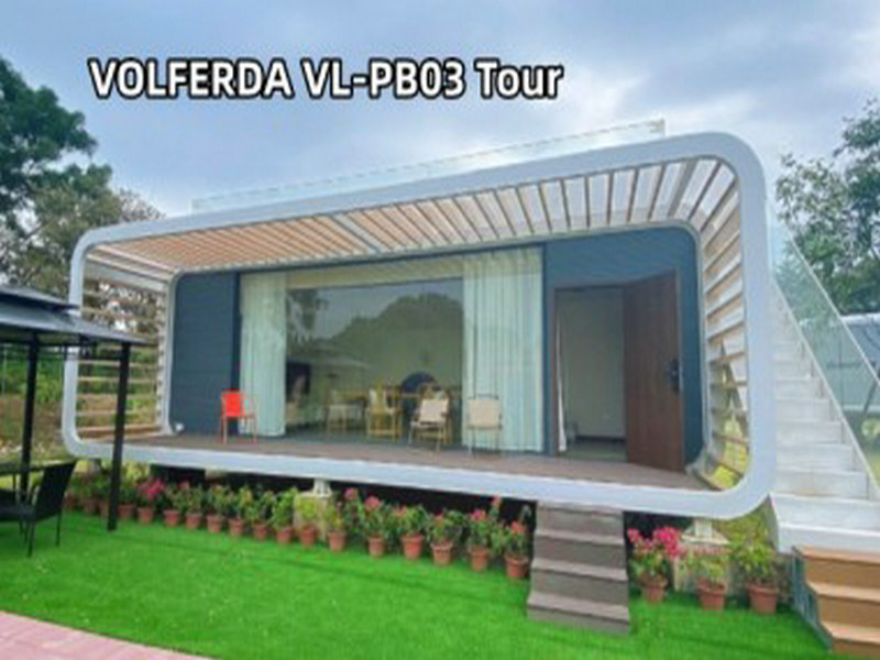 Innovative prefabricated homes elements from France