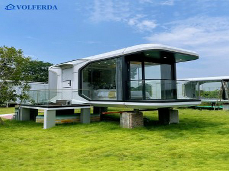 Indonesia Eco-Friendly Capsule Pods in Spanish villa style series