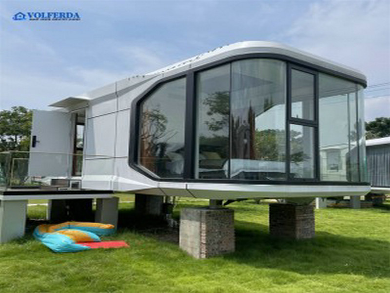 Portable Capsule Home Extensions with Italian smart appliances in Portugal